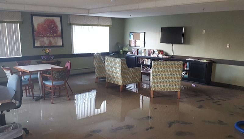 Water damage mitigation and restoration services